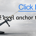 qué es el anchor text