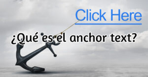 qué es el anchor text